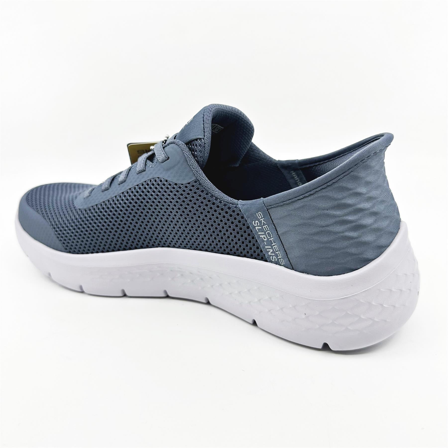 SKECHERS Go Walk Flex Grand Entry Blue Womens  Slip On Sneakers