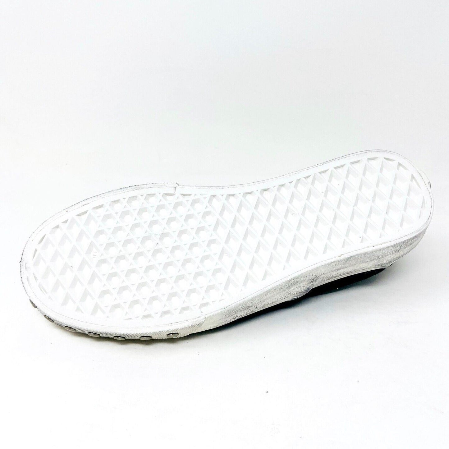 Vans Classic Slip On Overwashed Graphite Gray White Womens Casual Shoes