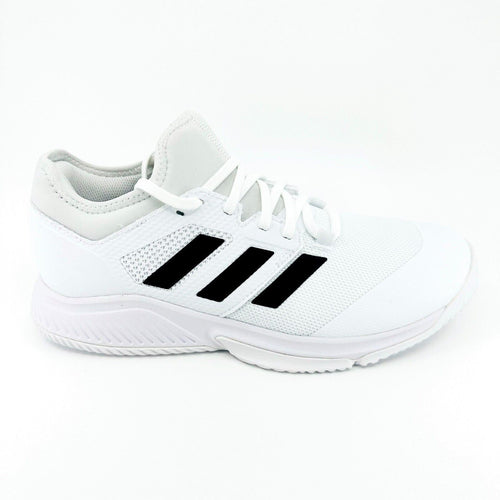 Adidas Court Team Bounce White Black Womens Size 9 Badminton Trainers FX1805