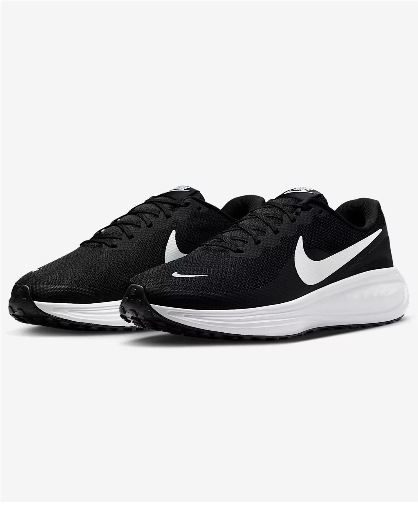 Women's Wide Fit Nike HQ1996-001 Revolution 8 Running Trainers