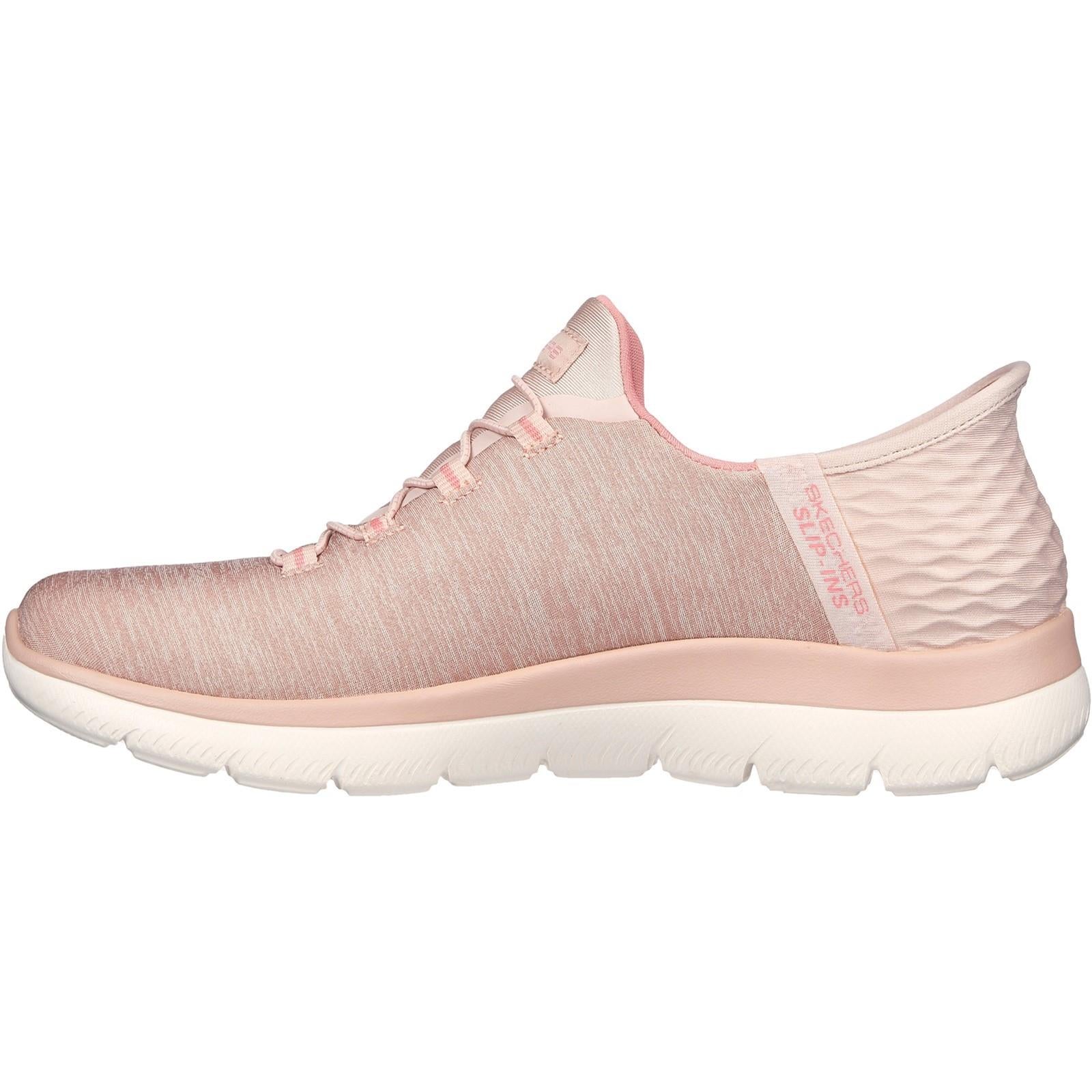 Women's Wide Fit Skechers 149937 Slip-ins Summits Dazzling Trainers