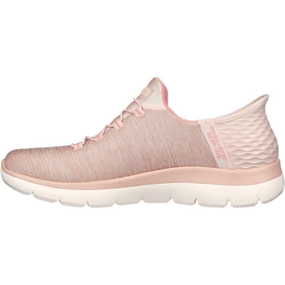 Women's Wide Fit Skechers 149937 Slip-ins Summits Dazzling Trainers