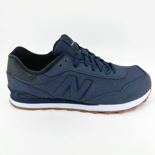 New Balance 515 Classics Navy Blue Gum Suede Mens Sneakers ML515TNB