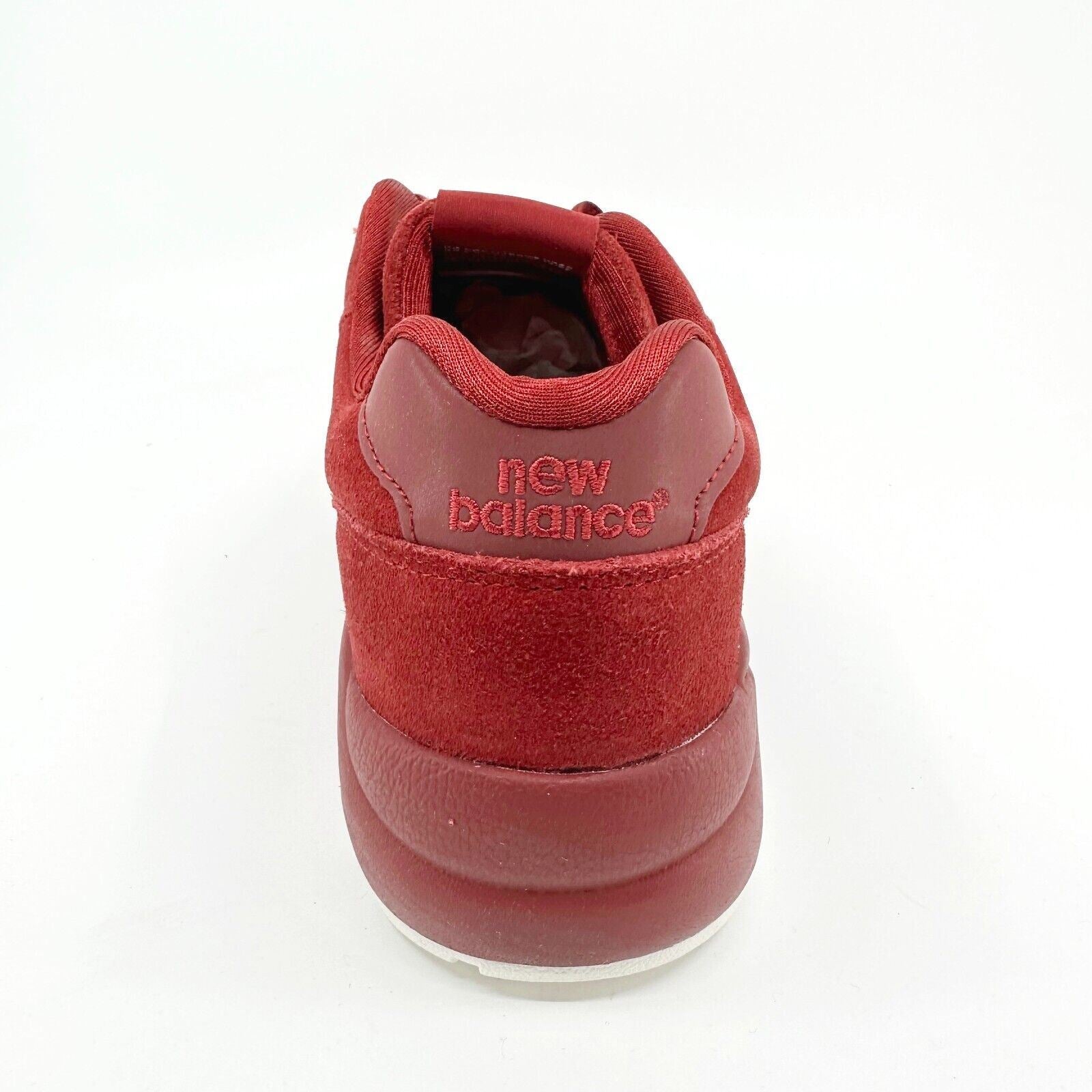 New Balance 580 Elite Classics Red Suede Cream Mens Sneakers MRT580BR
