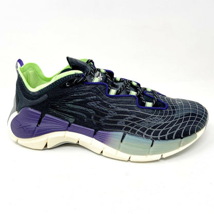 Reebok Zig Kinetica II Core Black Orchid Mint Womens Running Shoes FX9405