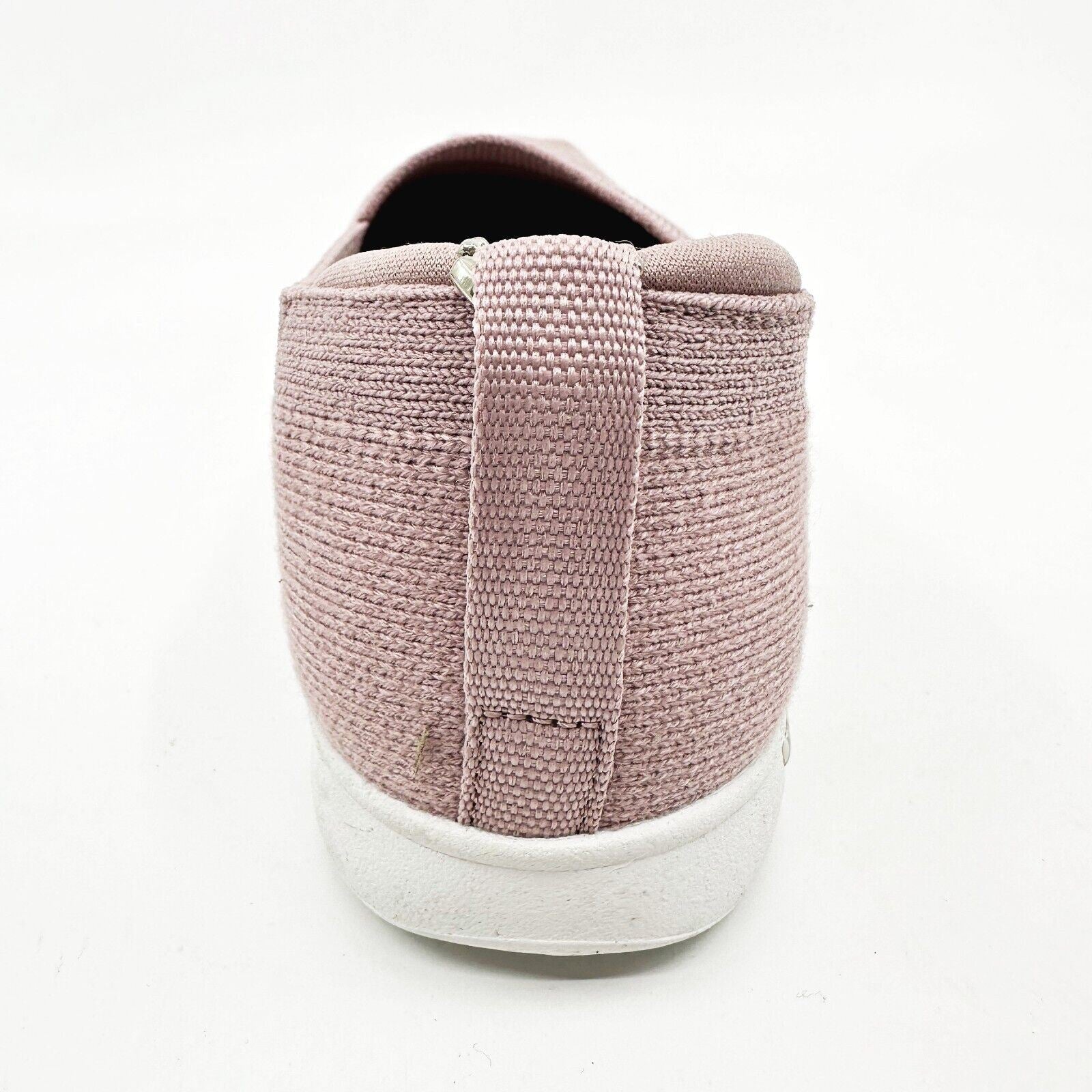 Skechers Arch Fit Plush Breeze Babe Mauve Womens Size 6 Slip On Shoes