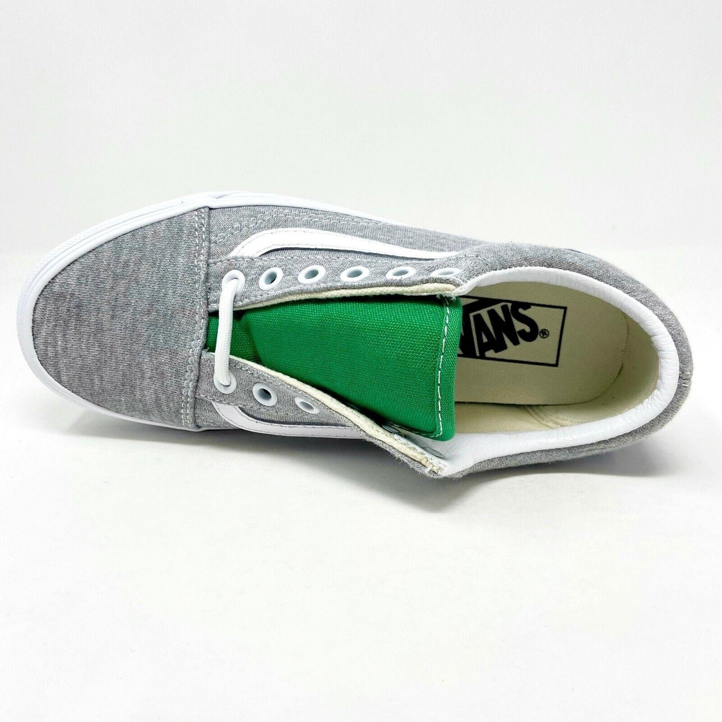 Vans Old Skool (Vans Coastal) Grey True White Womens Classic Casual Shoes