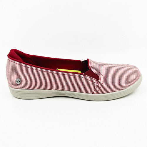 Skechers On The Go Dreamy Sea Breeze Red White Womens Casual Flat Shoes