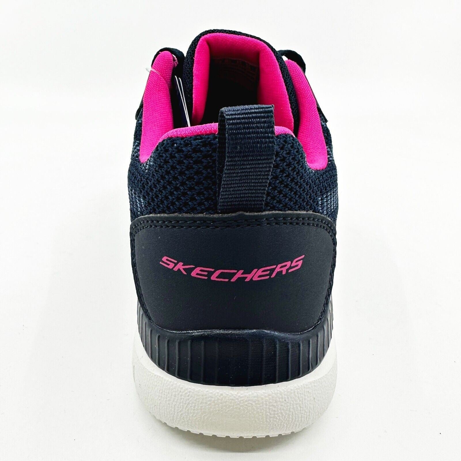 Skechers Bontiful Purist Navy Hot Pink Womens Athletic Shoes