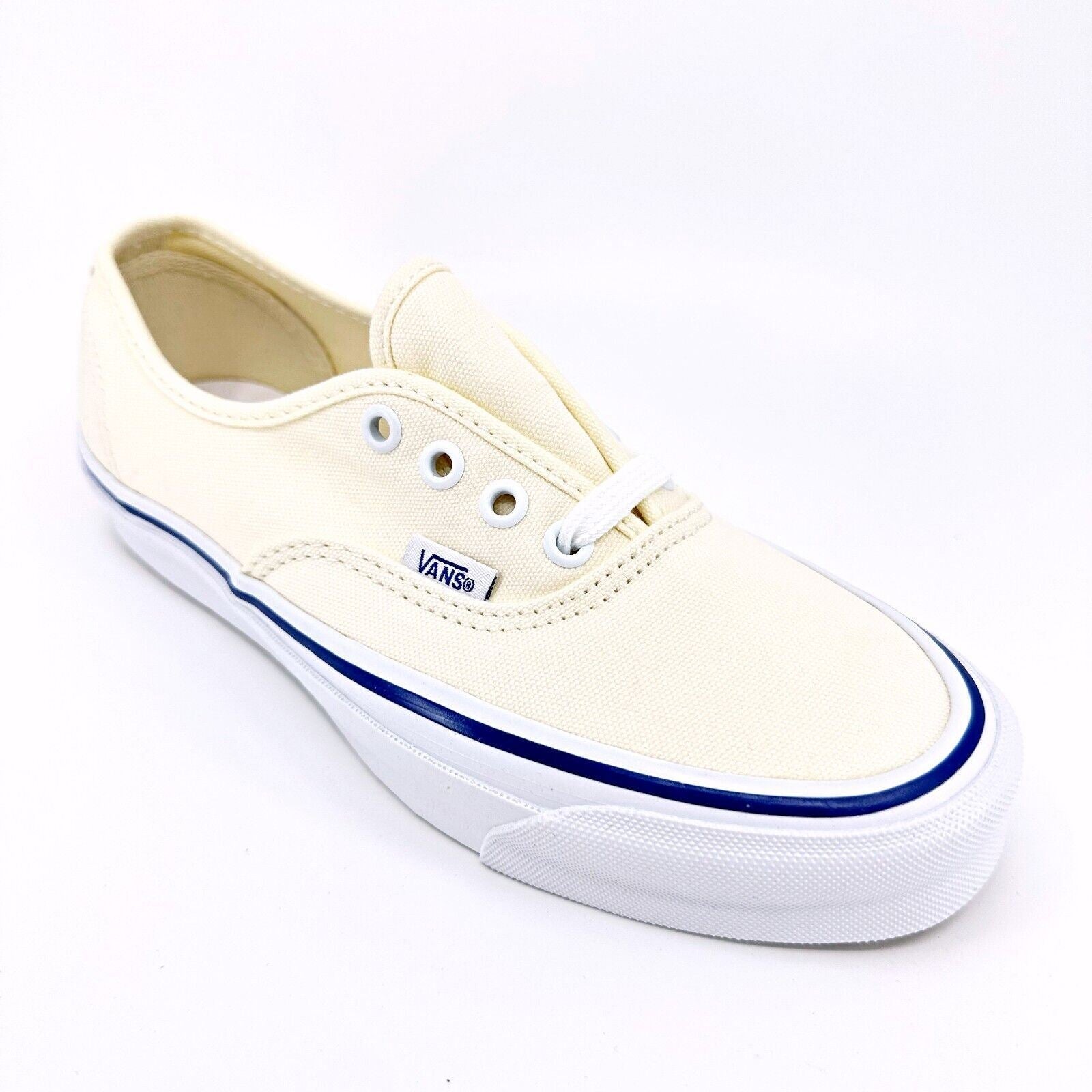 Vans Vault OG Authentic LX (Canvas) Classic White Ivory Womens Sneakers