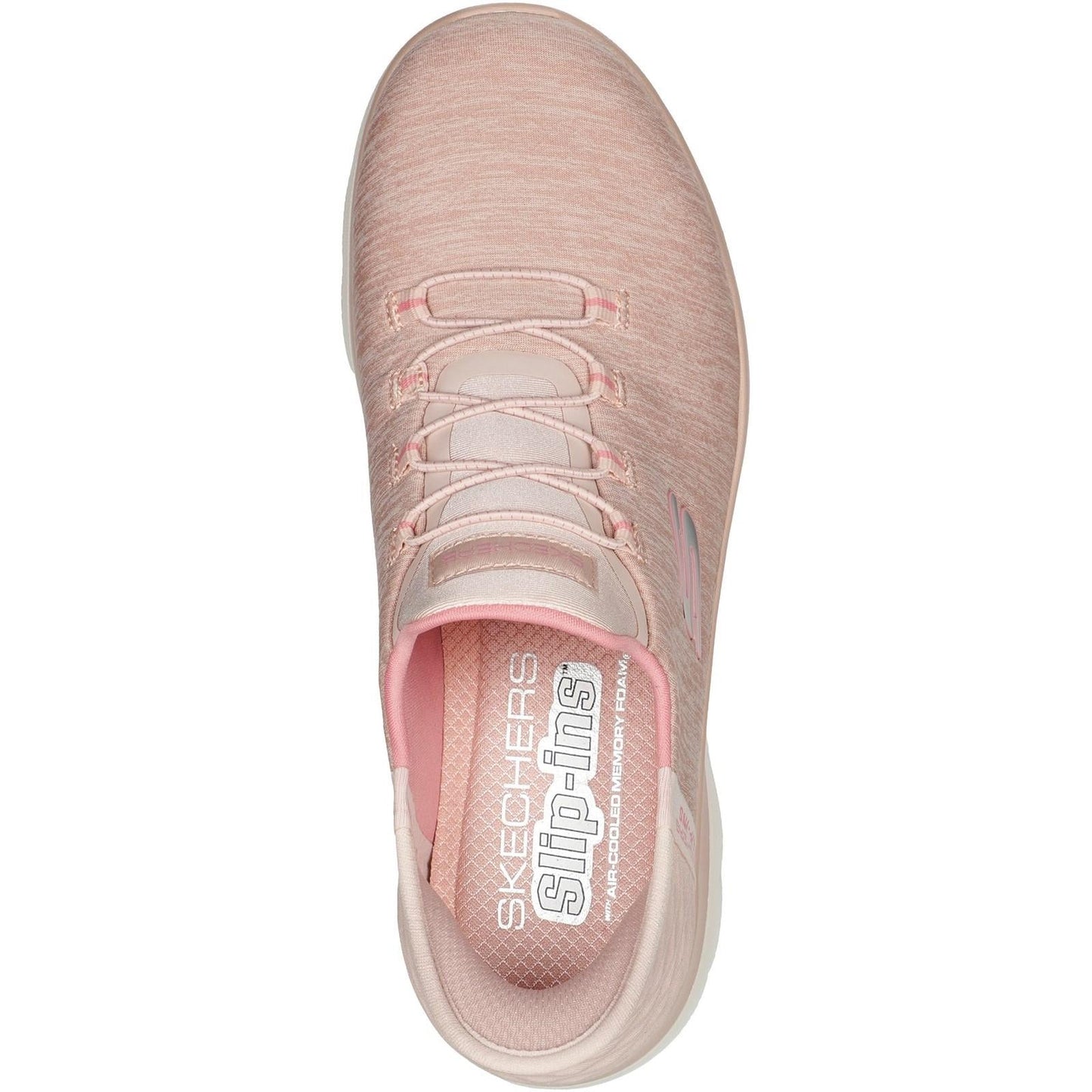 Women's Wide Fit Skechers 149937 Slip-ins Summits Dazzling Trainers
