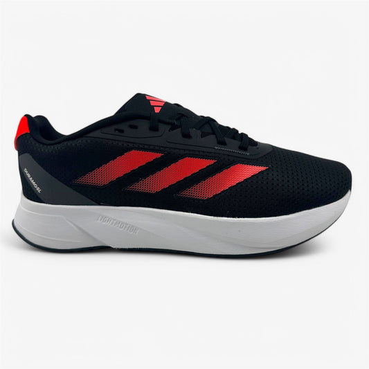 Adidas Duramo SL Solar Red Grey Mens Athletic Sneaker