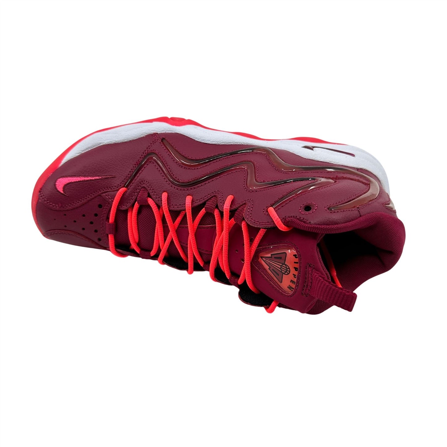 Nike Air Pippen Noble Red White Atomic Mens Athletic Sneaker