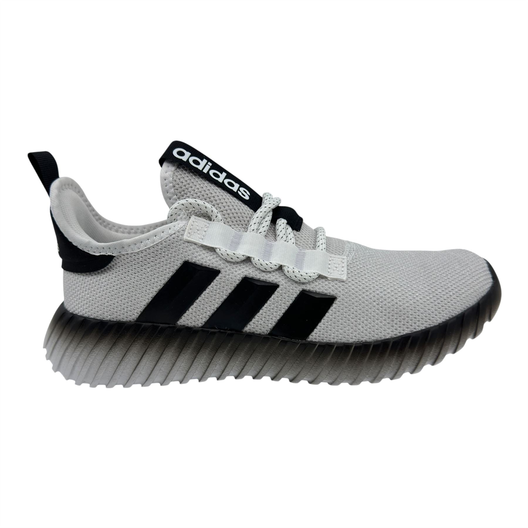 Adidas Kaptir 3.0 White Black Grey Mens Athletic Sneaker