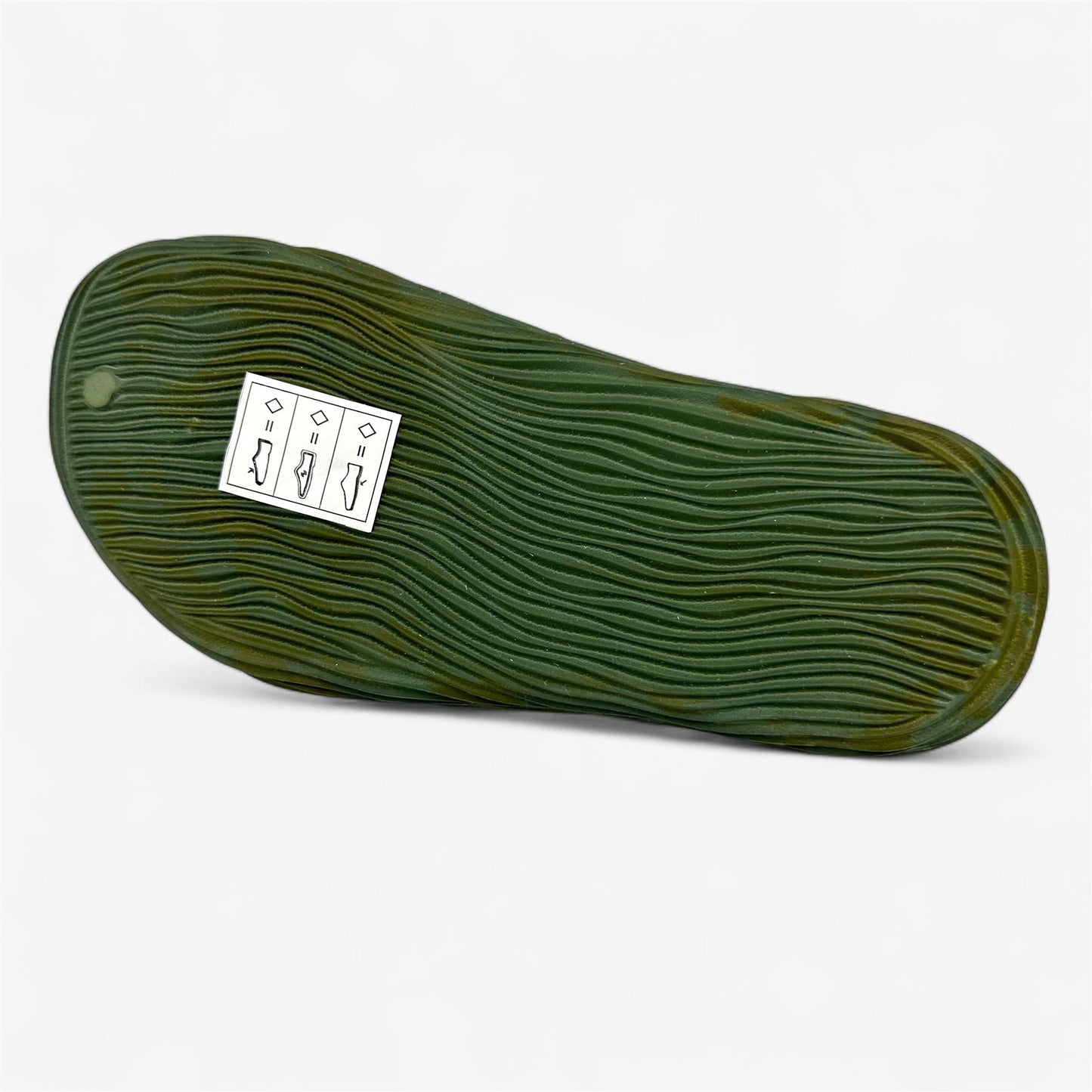 AND1 Mirage Rifle Green Marble Kids Boys Sandal Slide