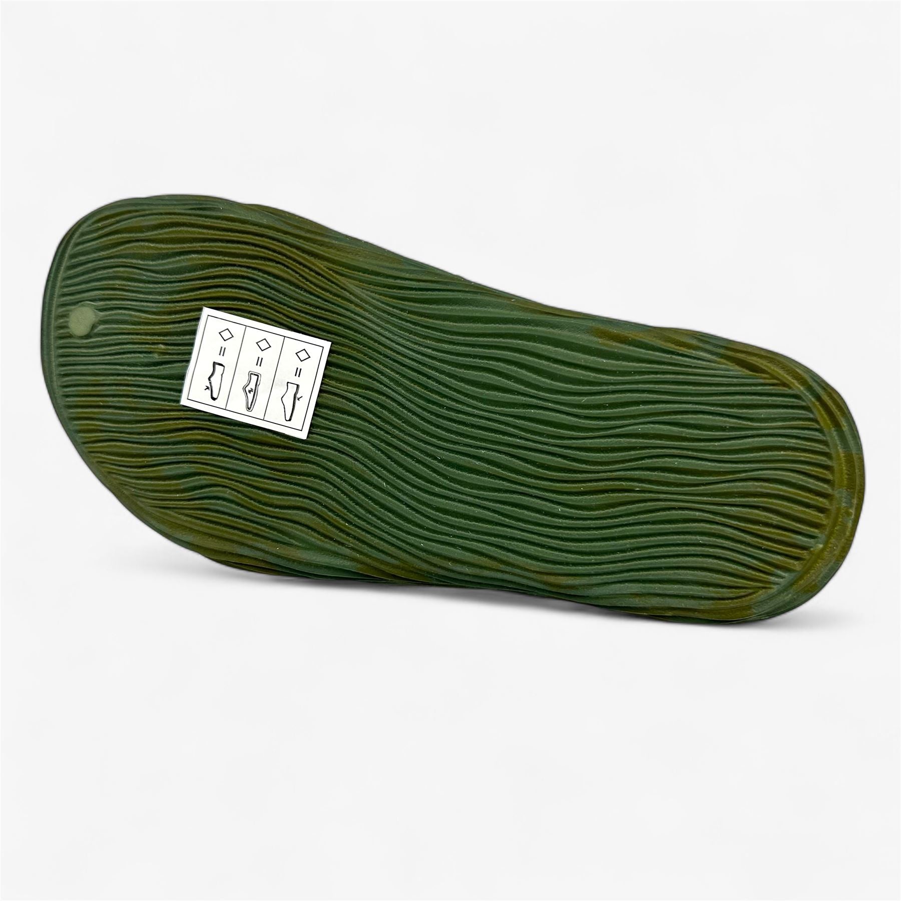 AND1 Mirage Rifle Green Marble Kids Boys Sandal Slide