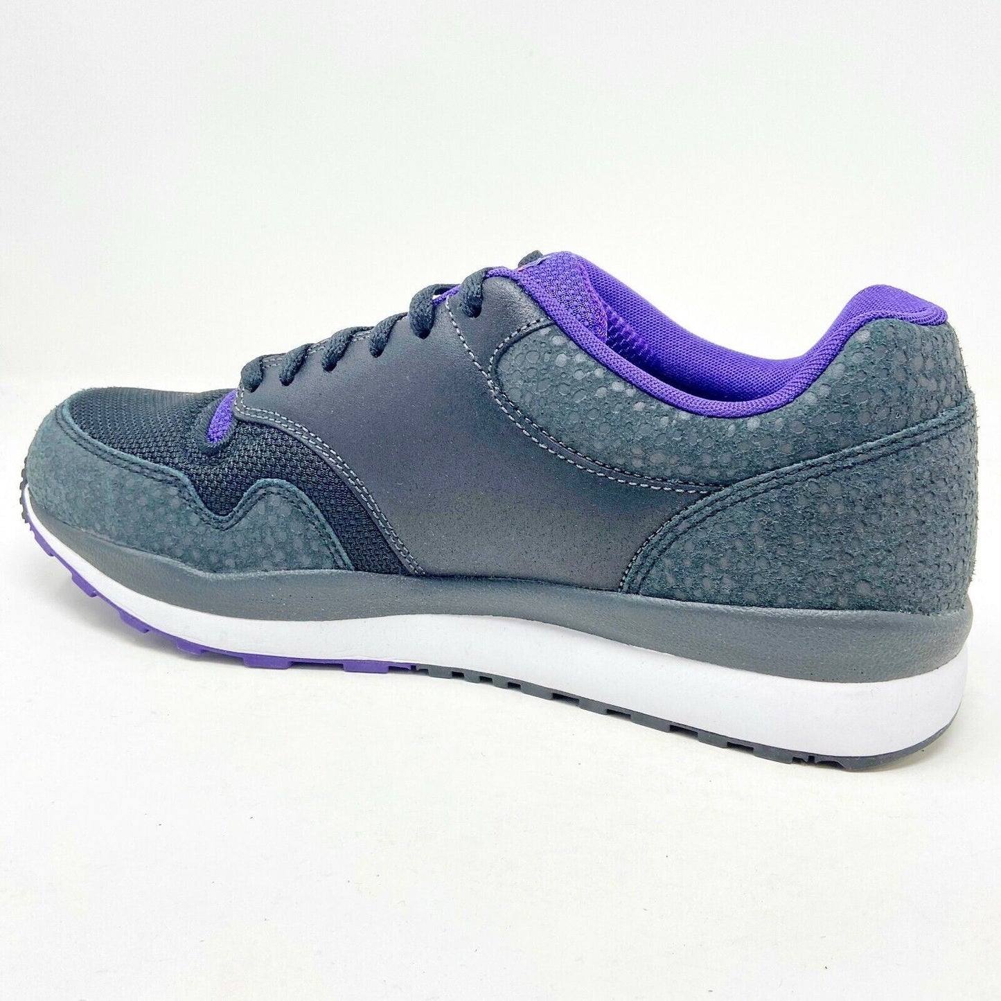 Nike Air Safari LE Anthracite Black Purple Mens Sneakers 371740 015