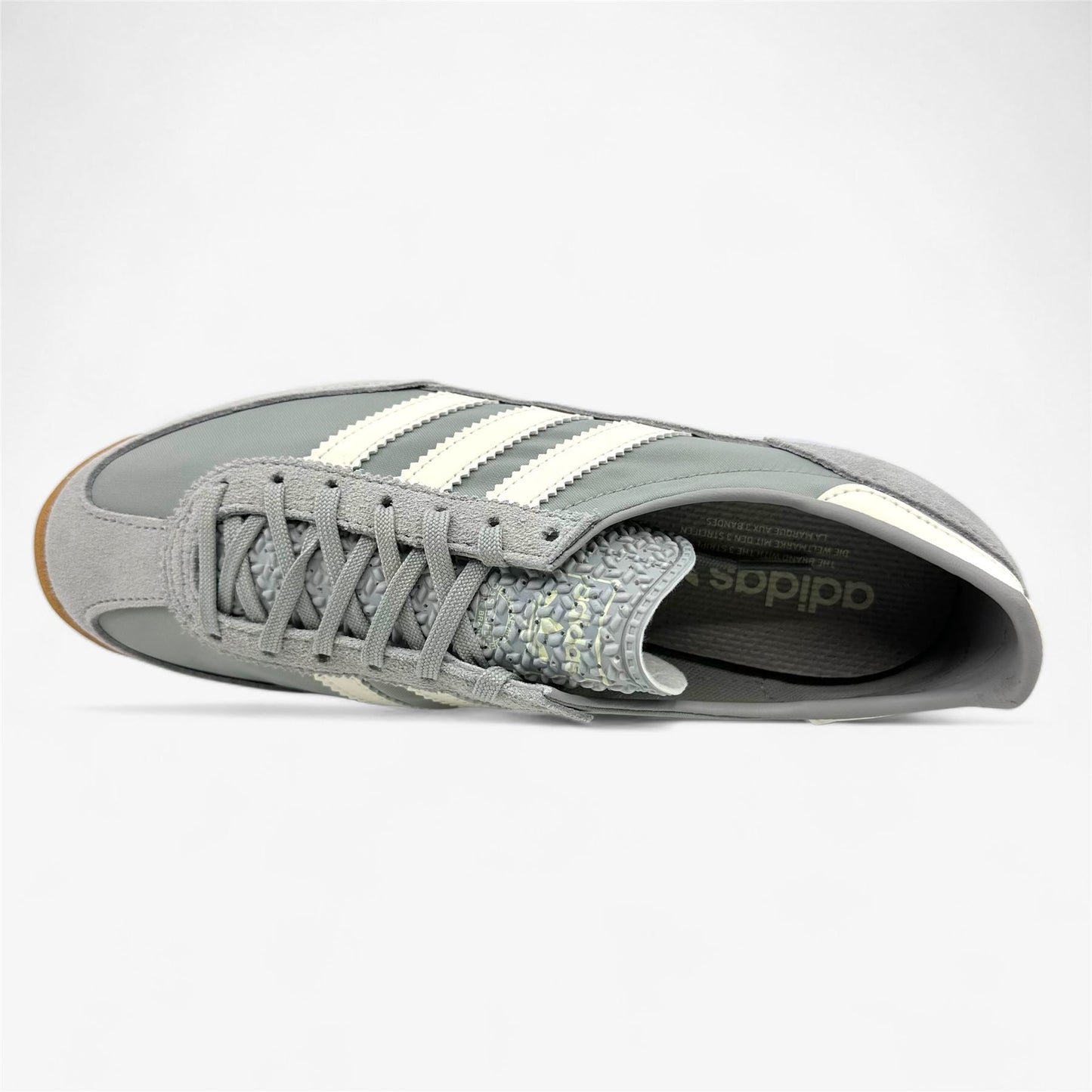 Adidas SL 72 OG Grey Off White Gum Womens Athletic Sneaker