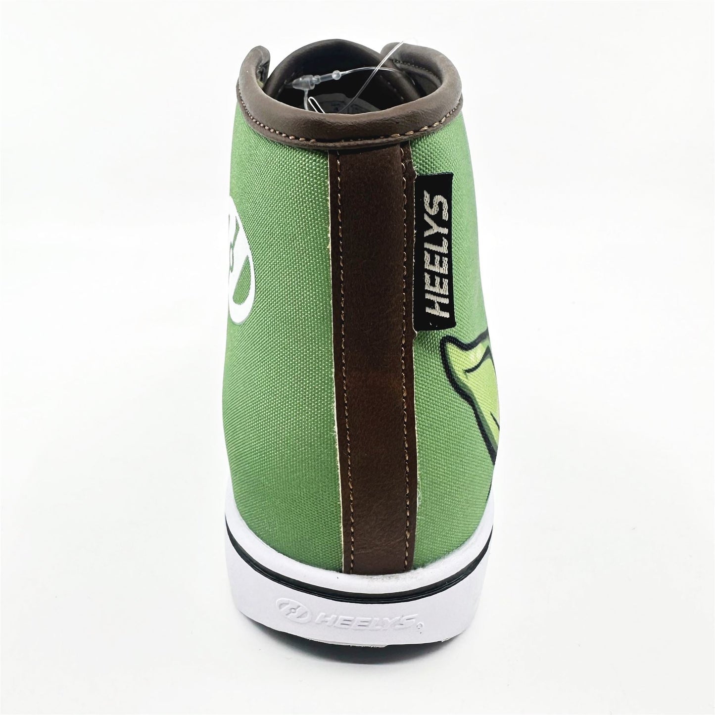 Heelys Hustle Mandalorian Star Wars Green Kids Boys Size 5 Athletic Sneaker