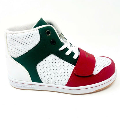 Creative Recreation Cesario White Forest Red Youth Kids Sneakers