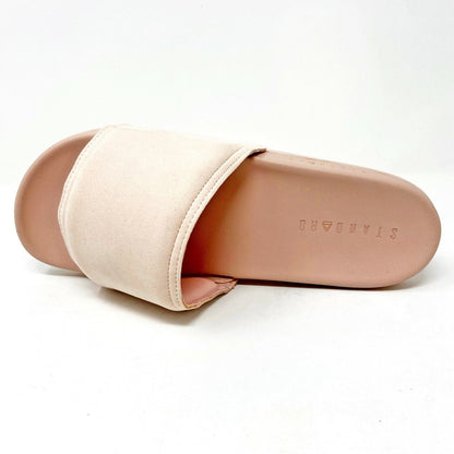 STNDRD Standard Los Angeles Monaco Suede Pink Mens Slide Sandals