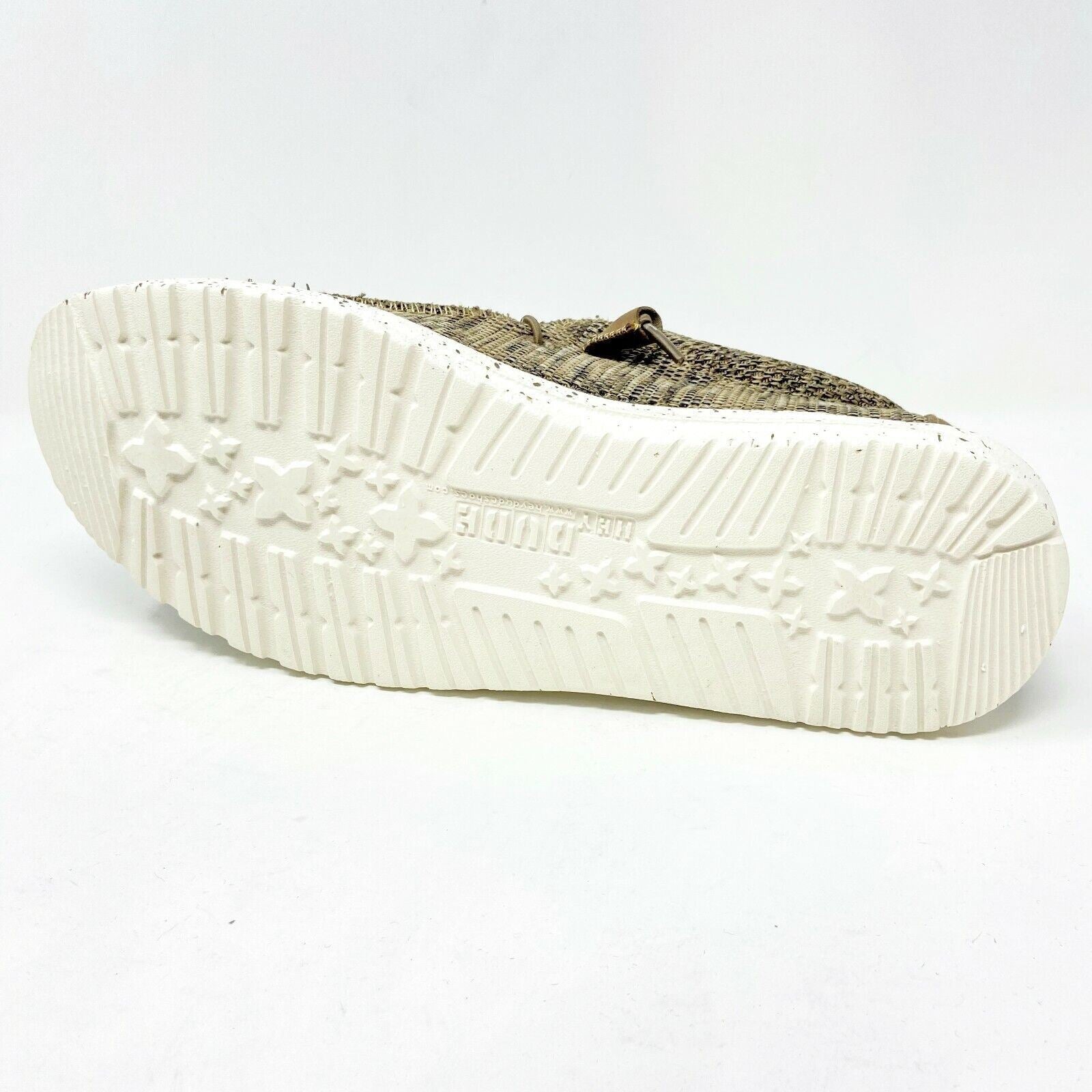 Hey Dude Mens Wally Sox Brown Slip On Comfort Casual Shoes