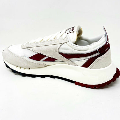 Reebok Classic Leather Legacy Gore-Tex Chalk Burgundy Mens Running Shoes H04996