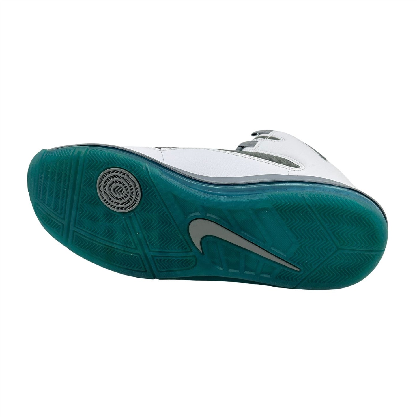Nike Air Max Darwin 360 White Dark Grey Turquoise Mens Athletic Sneaker