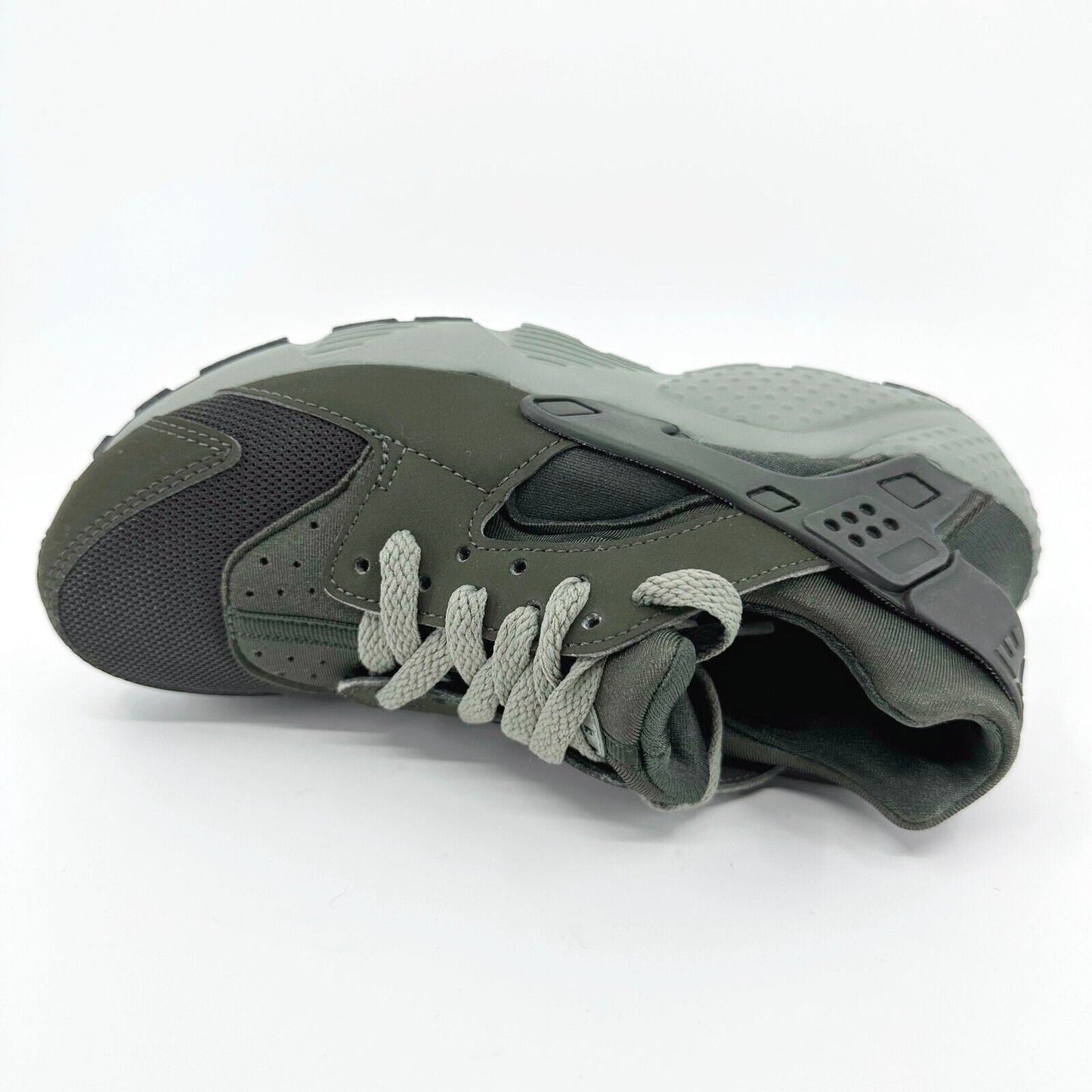 Nike Huarache Run (GS) Sequoia Dark Stucco Kids Running Shoes 654275 303