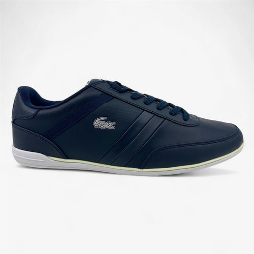 Lacoste Giron Croc SPM Dark Blue White Mens Casual Sneaker