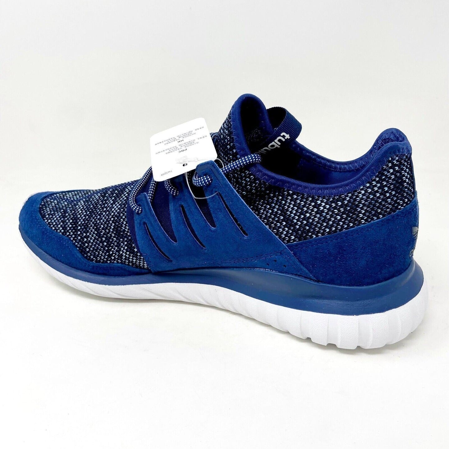 Adidas Originals Tubular Radial Blue Black Mens Casual Sneakers BB2396