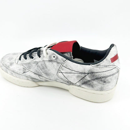 Reebok Club Classic Kendrick Lamar White Black Kids Junior Sneakers BS9002