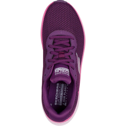 Women's Wide Fit Skechers 128621 Go Run Consistent 2.0 Fast Pace Trainers