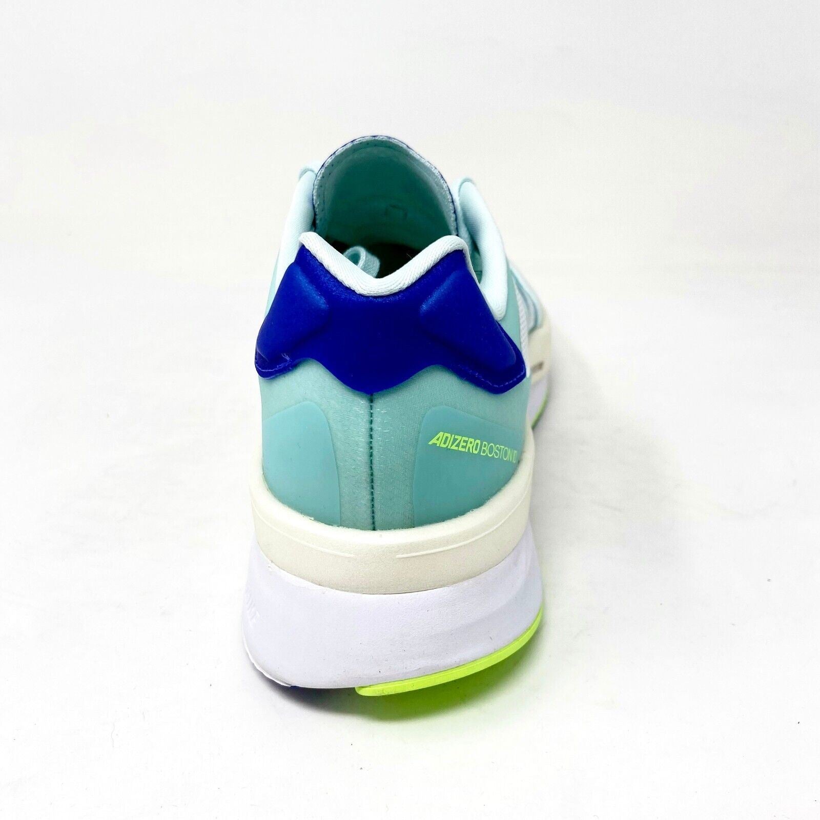 Adidas Adizero Boston 10 Halo Mint Blue White Womens Running Sneaker FZ2496