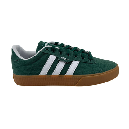 Adidas Daily 3.0 Collegiate Green White Gum Mens Athletic Sneaker