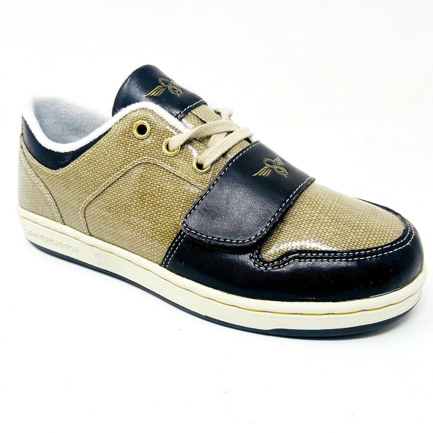 Creative Recreation Cesario Lo Waxed Canvas Brown Youth Kids Sneakers