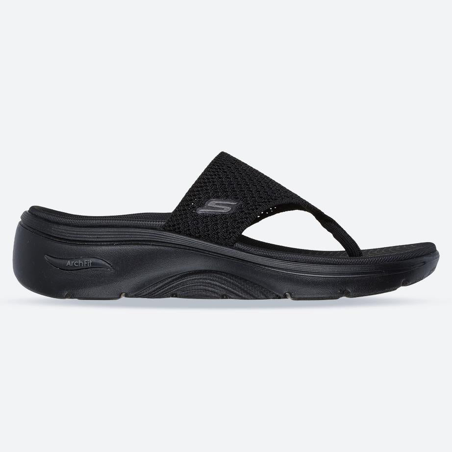 Women's Wide Fit Skechers 140861 Carrie Go Walk Arch Fit 2.0 Sandals
