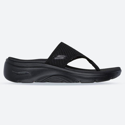 Women's Wide Fit Skechers 140861 Carrie Go Walk Arch Fit 2.0 Sandals