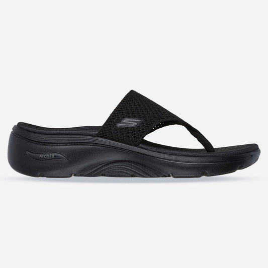 Women's Wide Fit Skechers 140861 Carrie Go Walk Arch Fit 2.0 Sandals