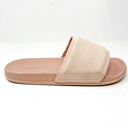 STNDRD Standard Los Angeles Monaco Suede Pink Mens Slide Sandals