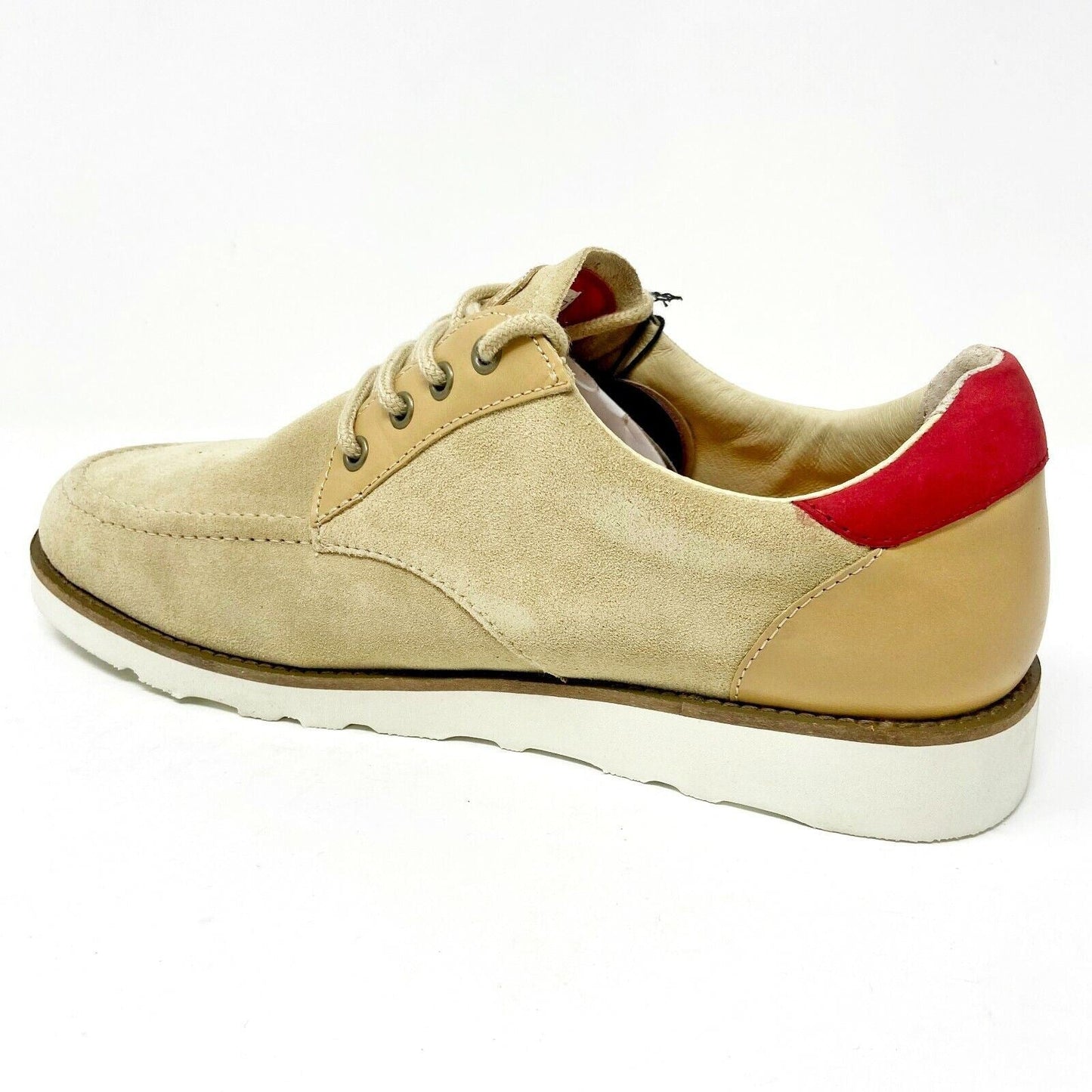Clae Nicholson Camel Suede Vibram Mens Premium Casual Sneakers