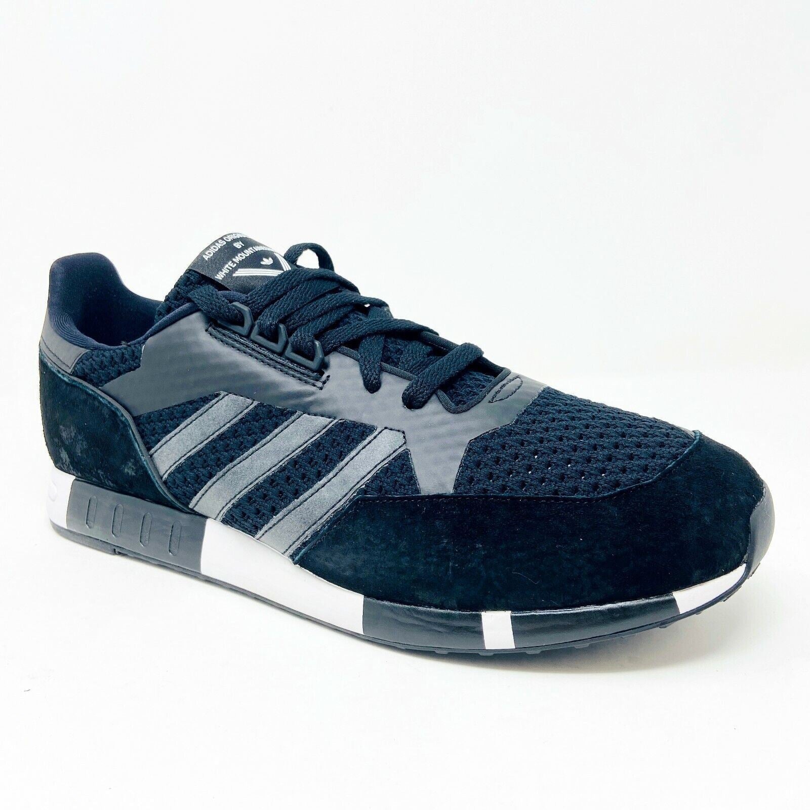 Adidas White Mountaineering Boston Super Primeknit Black White Mens CG3668
