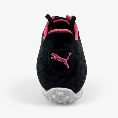 PUMA Monolite CAT Engineered Mesh Black Pink Womens Size 6.5 Spikeless Golf Sneaker