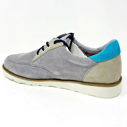 Clae Nicholson Concrete Suede Vibram Gray Mens Casual Sneakers