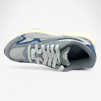 PUMA Teveris G Blue Horizon Feather Gray Mens Spikeless Golf Shoes