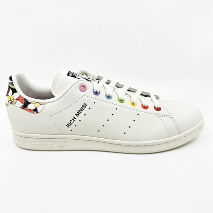 Adidas Stan Smith Pride RM Off White Multicolor Mens Athletic Sneakers