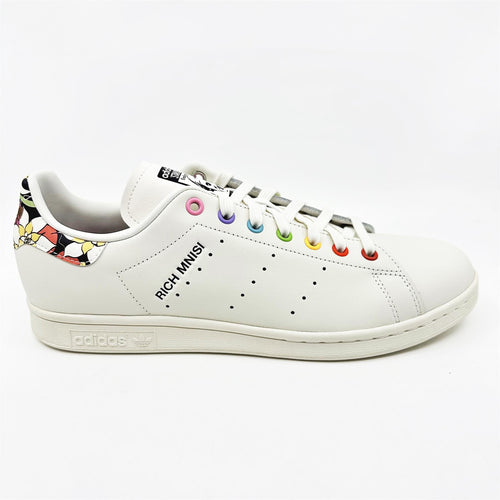 Adidas Stan Smith Pride RM Off White Multicolor Mens Athletic Sneakers