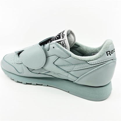Reebok Classic Leather x Eames Office Sea Gray Black Mens Athletic Sneaker