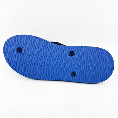 Hurley Mens Blue Logo Flip Flop Pool Beach Sandals