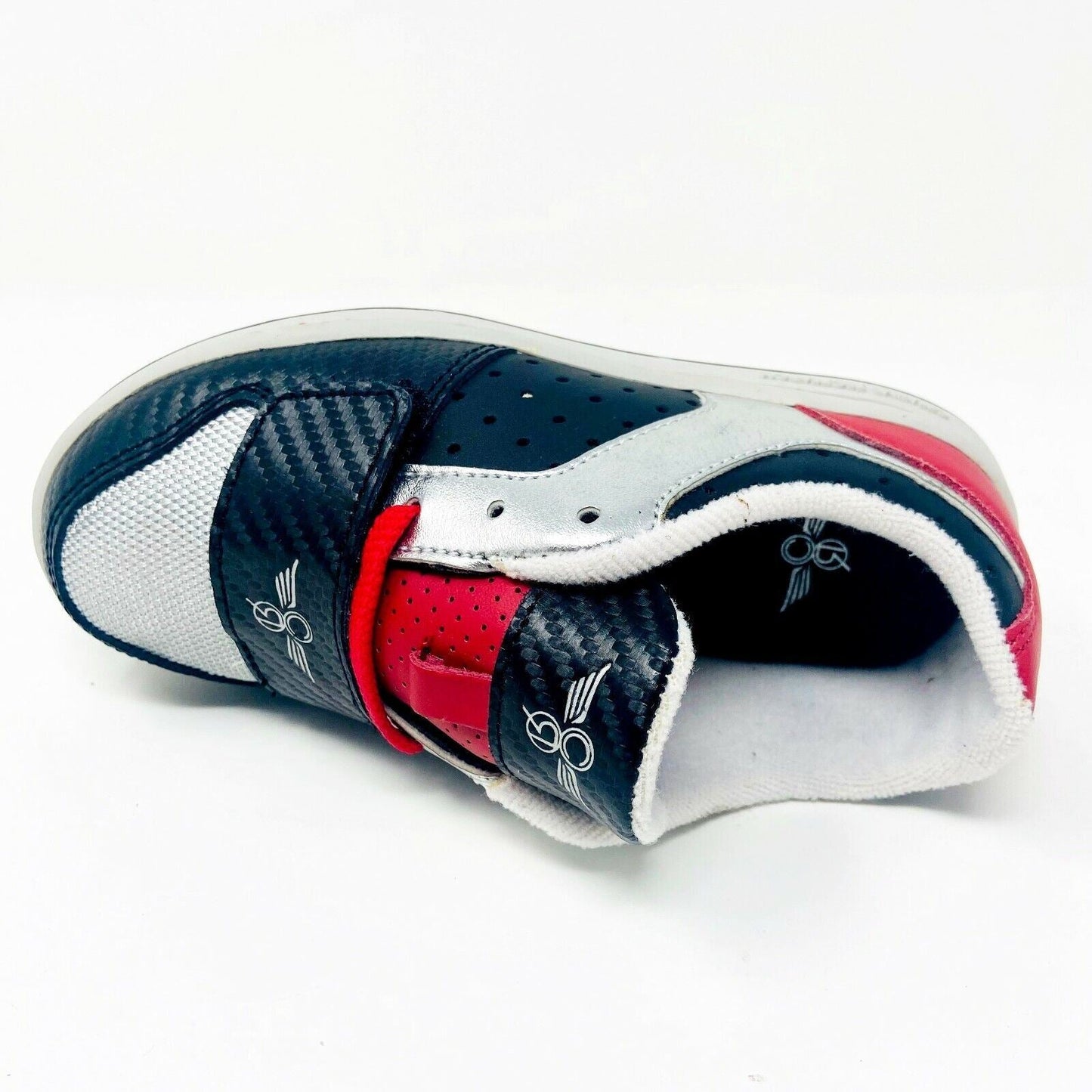 Creative Recreation Cesario Lo Black Silver Red Youth Kids Sneakers